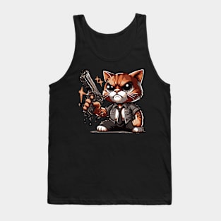 A Cat with a Deadly Pride Tank Top